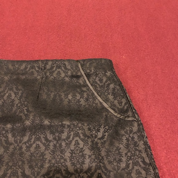 Ricki’s black jacquard mini skirt (size 14) NWOT - Picture 3 of 3